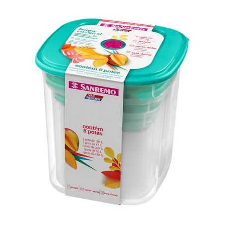 PORTA MANTIMENTOS SANREMO C/5 R490/2C