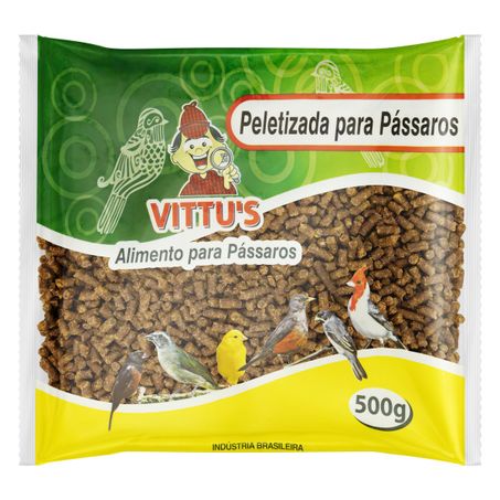 RAÇÃO PALETIZADA PARA PÁSSAROS VITTU'S