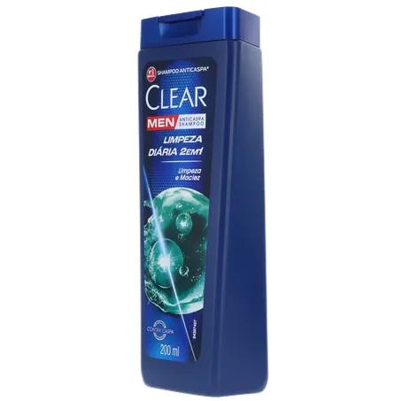 SHAMPOO CLEAR ANTICASPA MEN 2 EM 1 200ML 360-4
