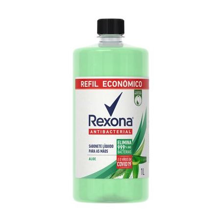 Sabonete Liquído Rexona Antibacterial Aloe Refil 1 Litro