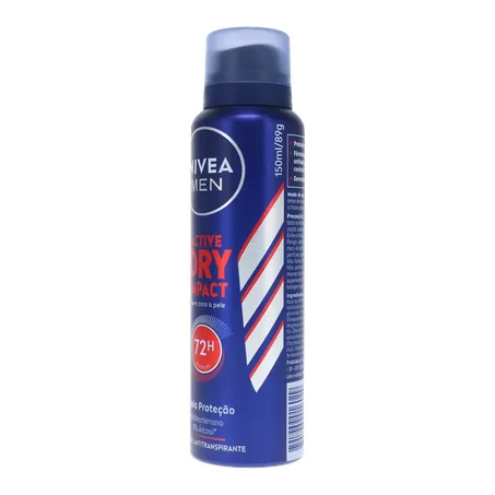 DESODORANTE AEROSSOL NIVEA MEN DRY 150ML 360-5
