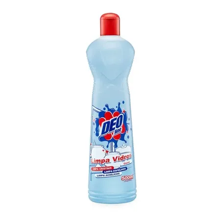 LIMPA VIDROS CLÁSSICO CLASSIC 500ML DEOLINE SQUEEZE