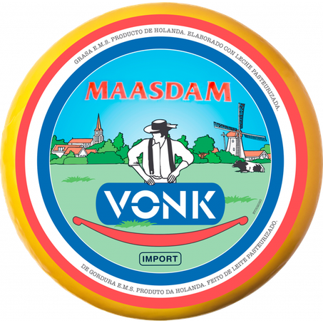 QUEIJO VONK MAASDAM KG CUNHA