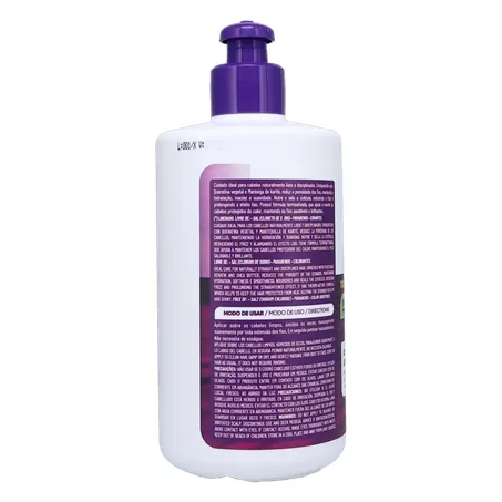 Creme para pentear vini lady liso intenso 290g 360-24