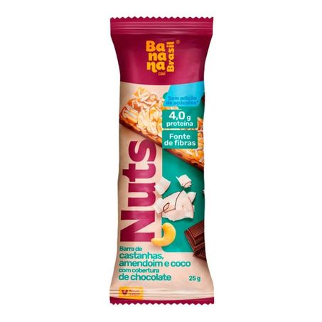 Barra Nuts Bar Castanha Coco 25g