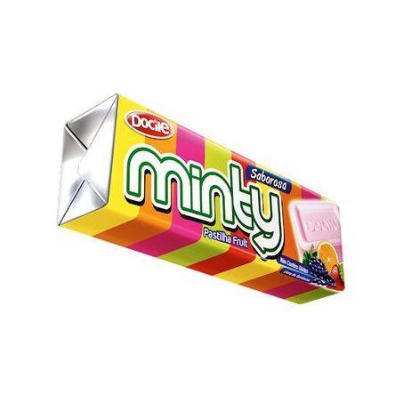 PASTILHA DOCILE MINTY FRUIT 17G