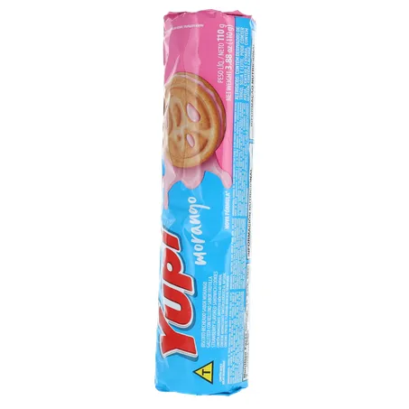Biscoito recheado yupi morango 130g 360-5