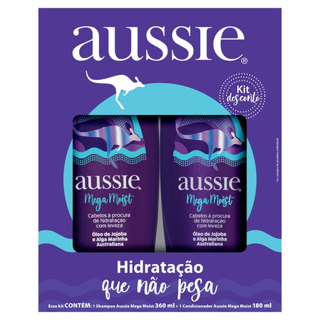 Conjunto Aussie 360ml - Shampoo + 180ml - Condicionador