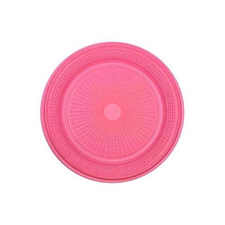 Prato Plástico Rainha Rosa 15cm C/10