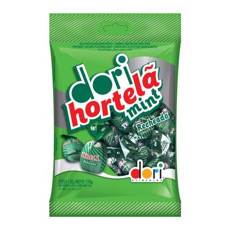 Bala hortelã refrescante dori 100g