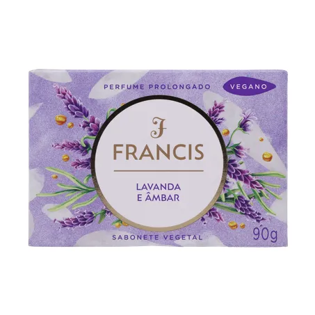 Sabonete Francis Clássico 90g - Lavandas de Grasse - Lilás