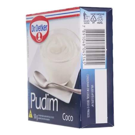 Pó Para Pudim Dr Oetker Coco Caixa 50G 360-6