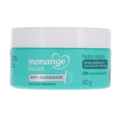Hidratante Facial Monange Matte 80g 360-1