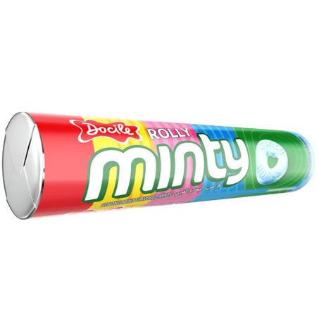 Pastilha docile rolly minty fruit 29g