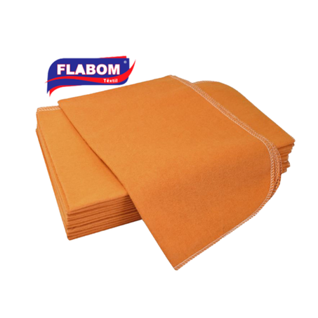 FLANELA OURO FLABOM 38X28CM