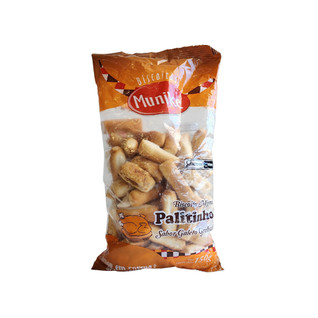 BISCOITO MUNIKE PALITINHO GALETO 150G