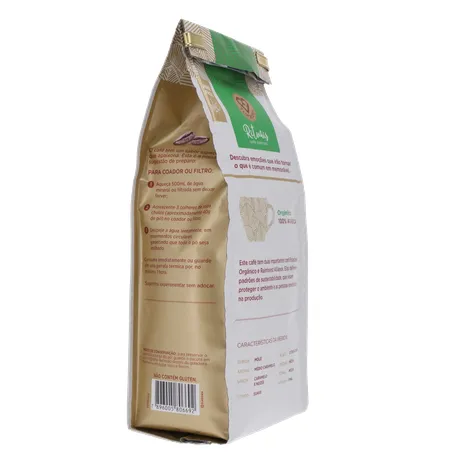 Café Moído 3 Corações Rituais Orgânico 250g 360-12