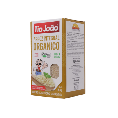 ARROZ TIO JOÃO INTEGRAL ORGÂNICO 1KG 360-6