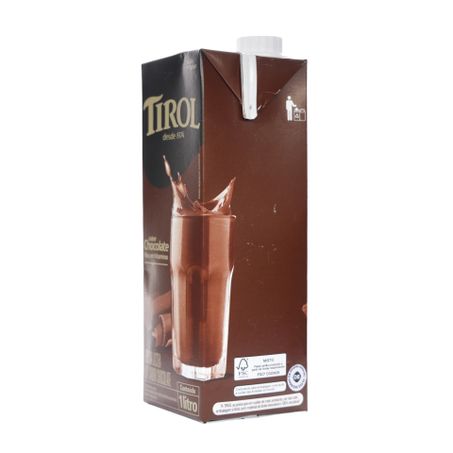 Bebida Láctea UHT Tirol Sabor Chocolate Caixa 1lt 360-40