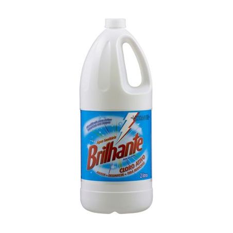 Água Sanitária Brilhante Cloro Ativo 2LT
