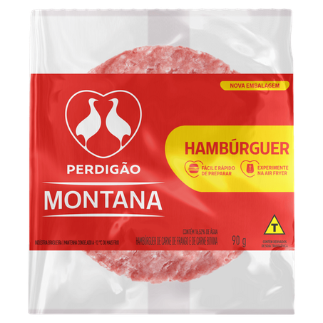 Hambúrguer Perdigão Bovino/Aves 90g 
 