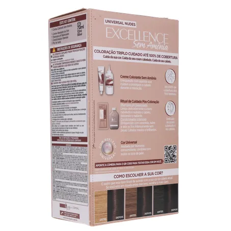 TINTA DE CABELO LOREAL IMEDIA SEM AMONIA 3 CASTANHO ESCURO 360-14