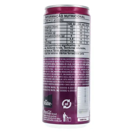 Suco Del Valle Uva Lt 290ml 360-17