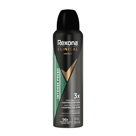 Desodorante Aero Rexona 150ml - Clinical Fresh