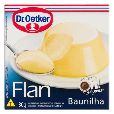 PÓ PARA FLAN BAUNILHA DR. OETKER