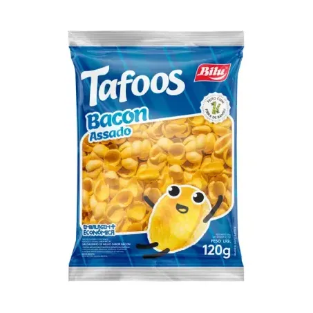 Salgadinho bilu tafoos bacon 120g