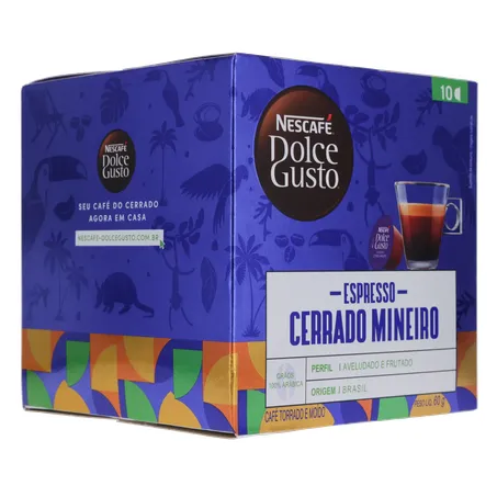 CAFÉ CÁPSULA DOLCE GUSTO CERRADO MINEIRO C/10 360-32