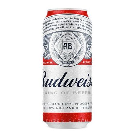 CERVEJA BUDWEISER LATA 473ML