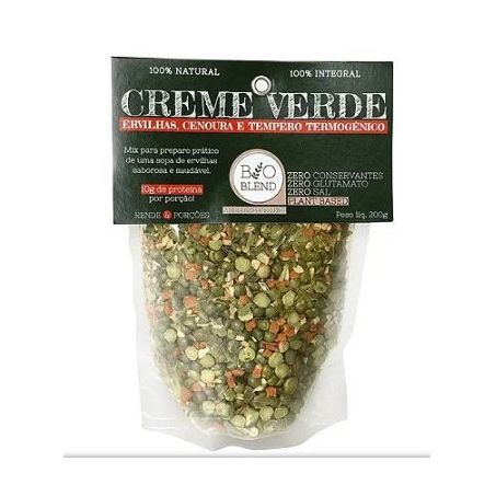 Sopa mexidona creme verde ervilha/cenour
