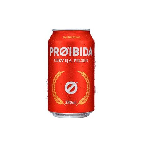 Cerveja Proibida Pilsen Lata 350ML