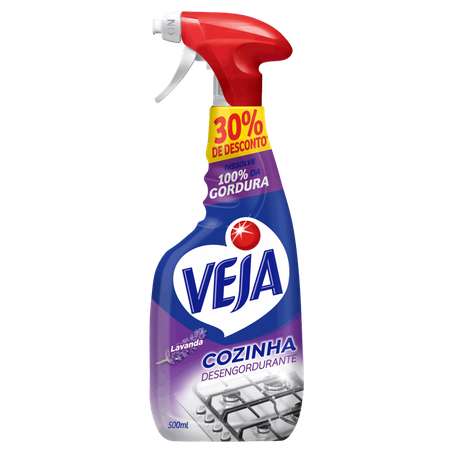 Limpador de Uso Geral Veja Lavanda Frasco Borrifador 500ml
