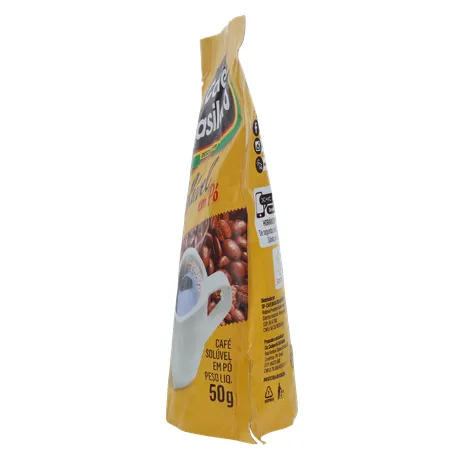 Café brasileiro solúvel sachê 50g 360-8