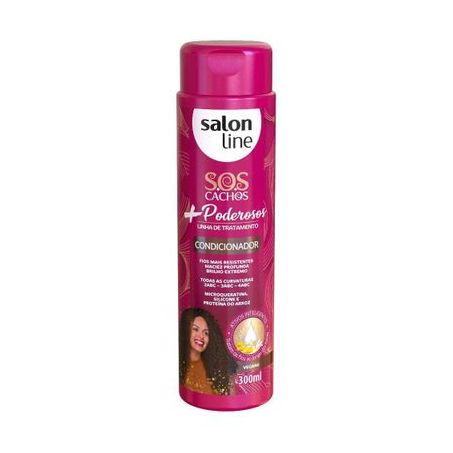 COND SALON LINE SOS CACHOS 300ML +PODER