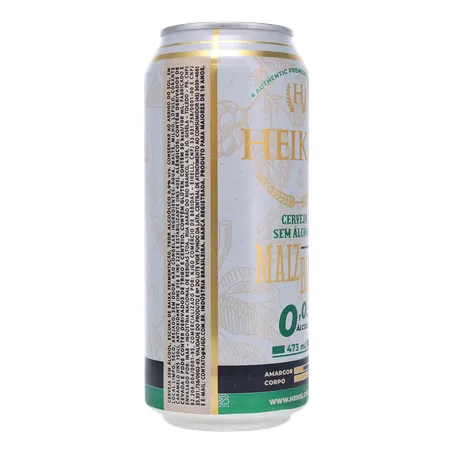 Cerv heikel malzbier s/alcool latao 473ml 360-12