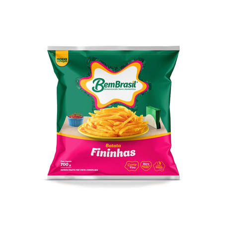 Batata Congelada Bem Brasil Fininhas 700G