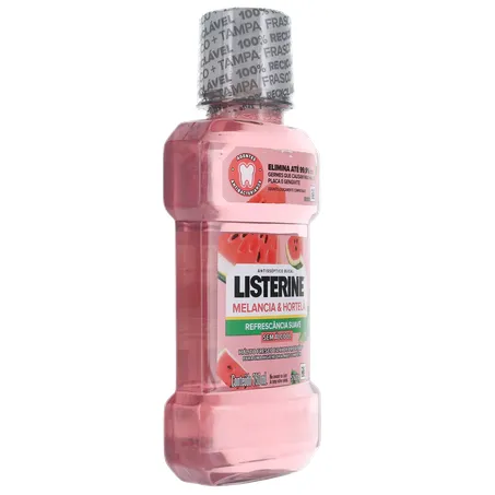 Antisséptico Bucal Listerine melancia e hortelã 250ml 360-31