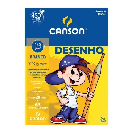 Folha A3 Desenho Canson Un 20UN