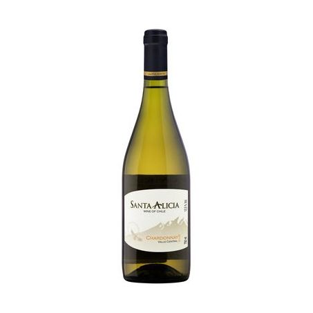 BEB. VINHO SANTA ALICIA CHILE CHARDONNAY BCO 750ML