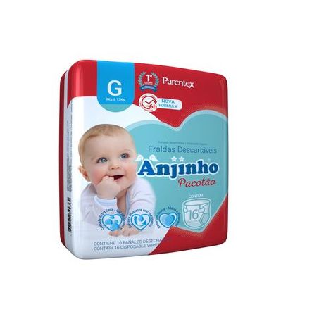 FRALDA ANJINHO PRATICA C/13 G