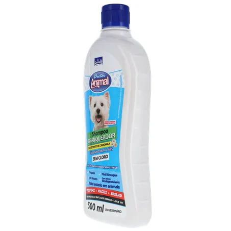 Shampoo Dr Animal 500ml Branqueador 360-5