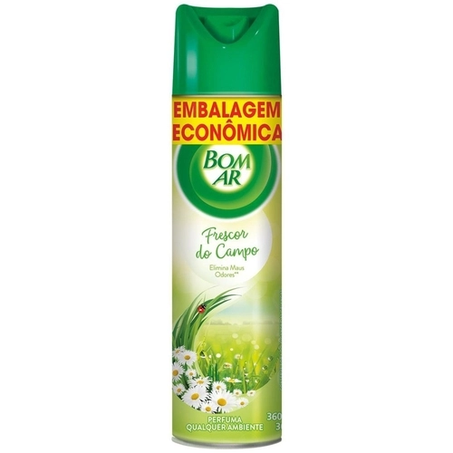 ODORIZANTE BOM AR AEROSOL FRESCOR DO CAMPO 360ML