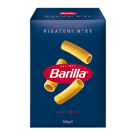Massa rigatoni barilla 089 500g