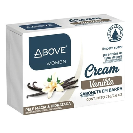 SABONETE ABOVE CREAM VANILLA 75G