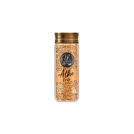 Alho Frito com Tampa Dosadora BR Spices Essencial Vidro 40g