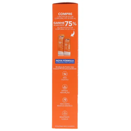Protetor solar corporal cenoura e bronze 360-27