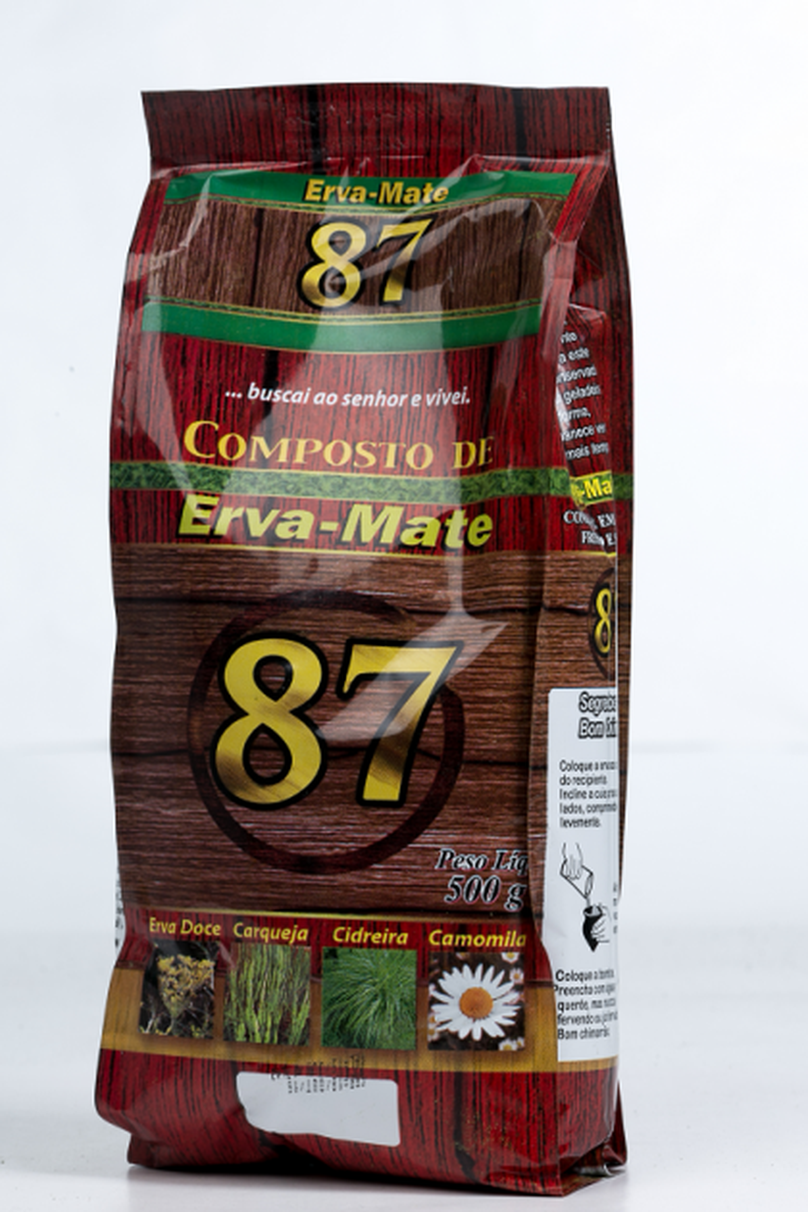 Erva Mate 81 Composto Pacote 500g | Supermercado Boza